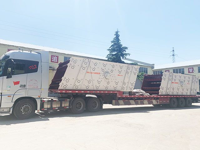 發(fā)貨了！中意振動(dòng)篩裝車成功，準(zhǔn)備出發(fā)！